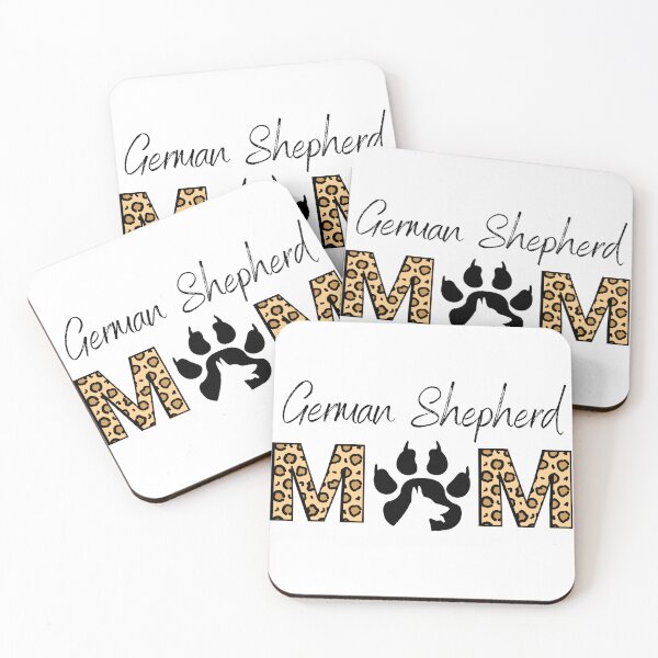 Item preview, German Shepherd Mom says it all...German Shepherds and Mom's love!!! designed and sold by GermanShepMan.
