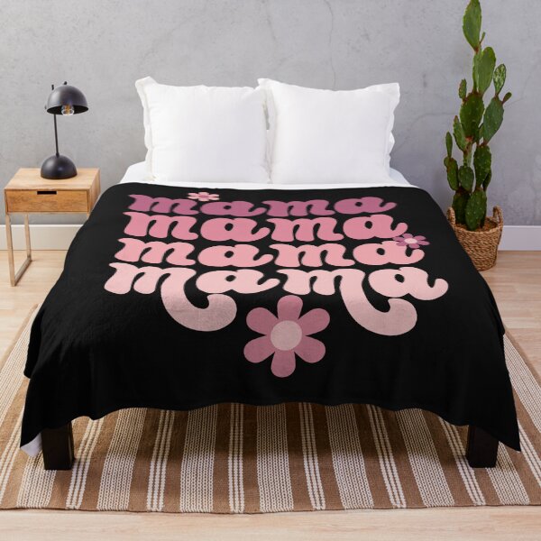 Item preview, Retro Pink Mama Typography designed and sold by HappyLifeCreate.