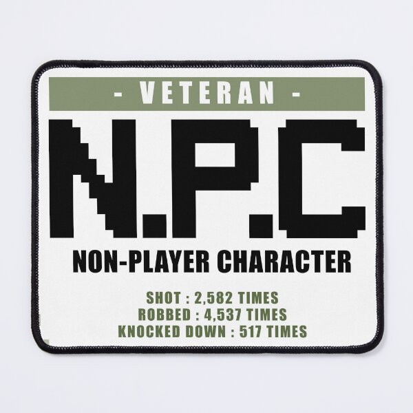 Item preview, NPC VETERAN  Novelty Sign designed and sold by hotshots-design.