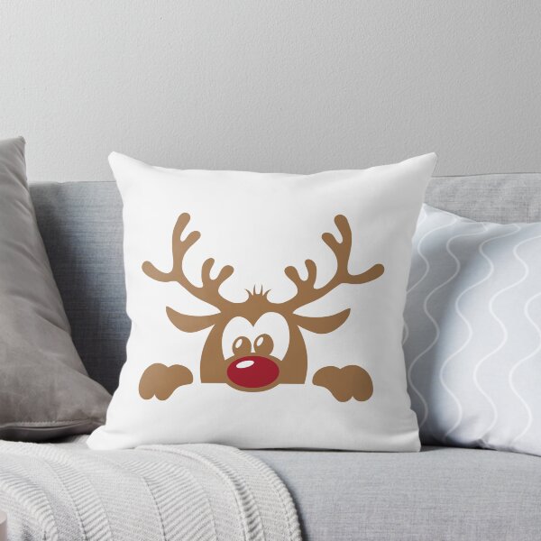 Item preview, Reindeer with red nose designed and sold by RevivalGraphic.