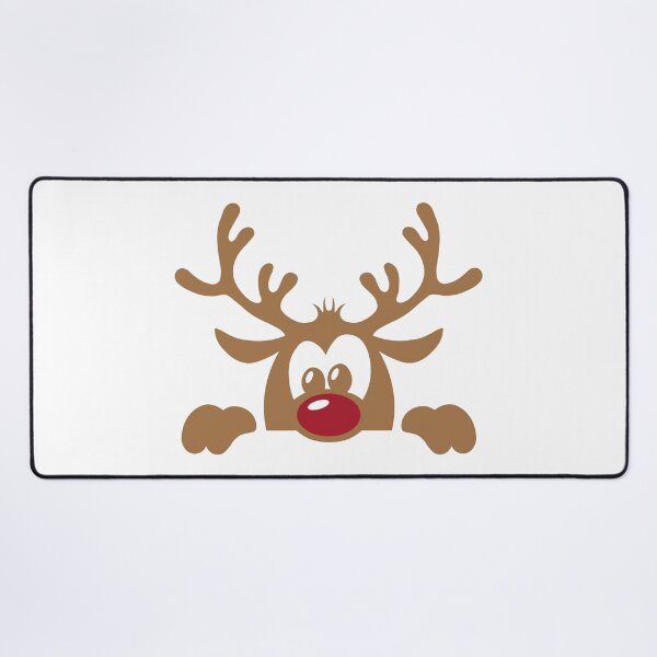 Item preview, Reindeer with red nose designed and sold by RevivalGraphic.