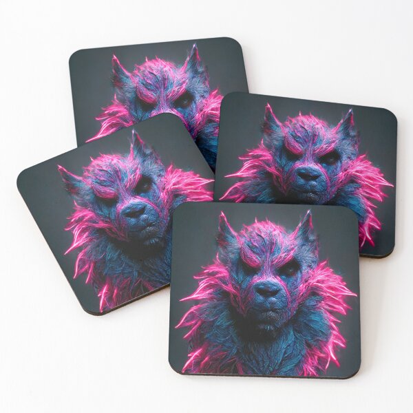 Item preview, Neon Werewolf designed and sold by a-isaac-art.
