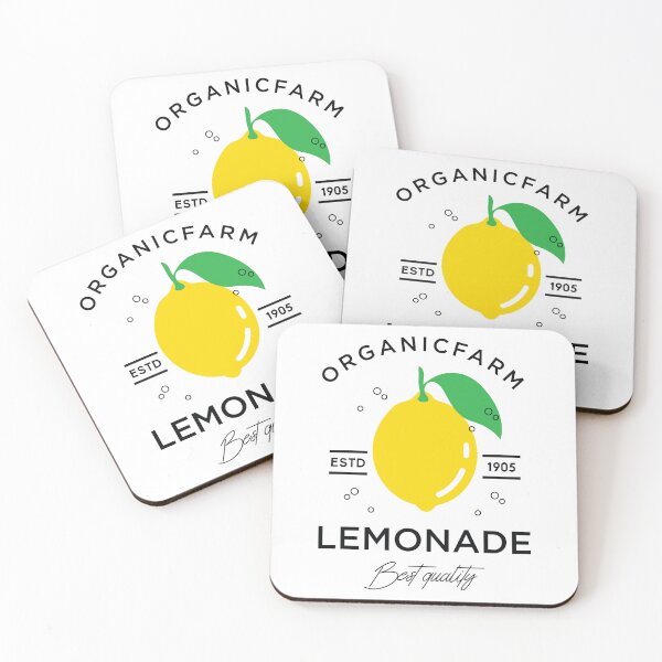 Item preview, Organic Farm Lemonade Typography designed and sold by bolimj.