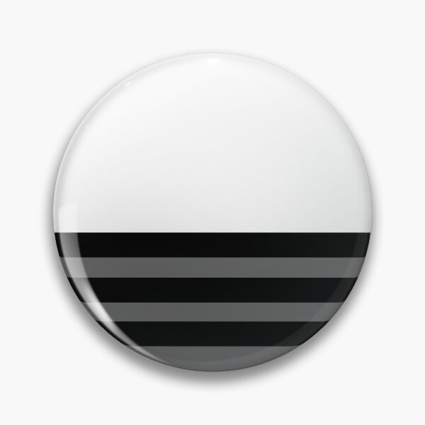 Item preview, Gray Black and White Straight Horizontal Stripe Pattern on Solid Color designed and sold by All-Black-White.