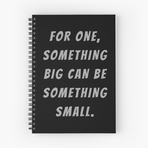 Item preview, For One, Something Big Can Be Something Small. - Large Subtitle Version designed and sold by SN-MI.