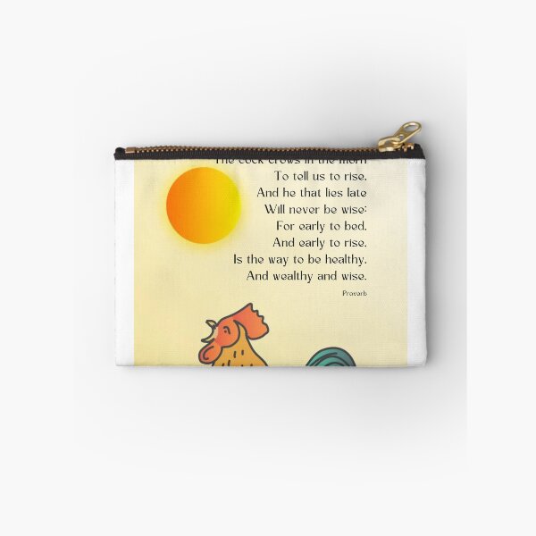 Item preview, Nursery Rhymes - Early to bed, early to rise designed and sold by teasdaledesign.