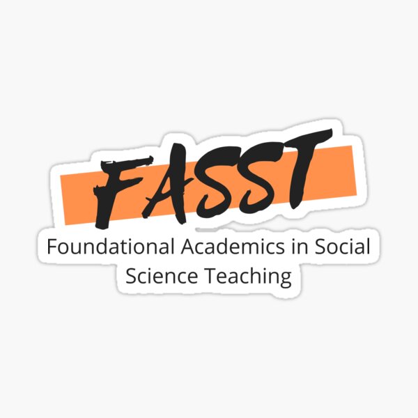 FASST Logo design Sticker