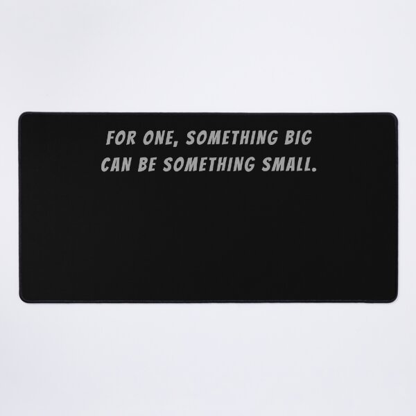 Item preview, For One, Something Big Can By Something Small. - Small Subtitle Version designed and sold by SN-MI.