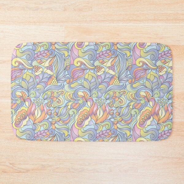 Item preview, BIZARRE BOTANICAL GARDEN IN PASTEL COLORS designed and sold by Phanya-Style.