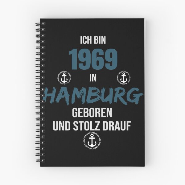 Item preview, Born in Hamburg in 1969 and proud of it - gift designed and sold by schmollschnute.