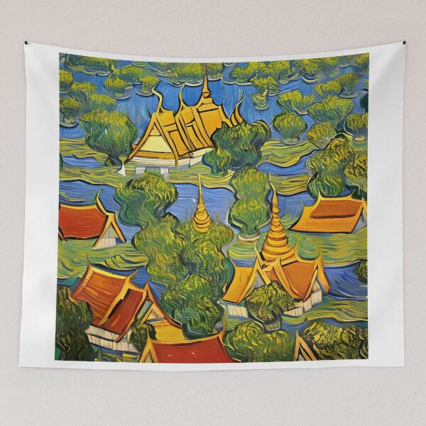 Item preview, Thailand - Van Gogh Style  designed and sold by Crestern.