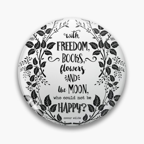 Item preview, Freedom & Books & Flowers & Moon designed and sold by LadyViolet.