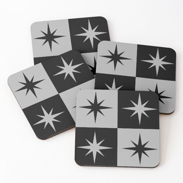 Item preview, Checkerboard Stars designed and sold by greymountpress.
