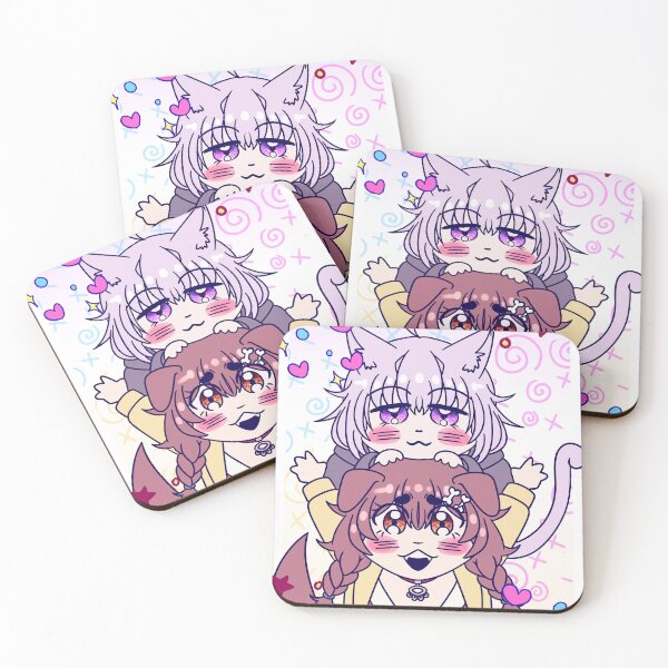 Item preview, Hololive - Okayu x Korone designed and sold by onionerkun.
