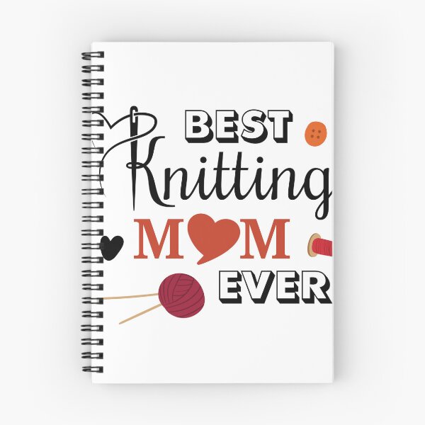 Item preview, Best Knitting Mom Ever, Gifts for Knitters designed and sold by Chillygraphics.