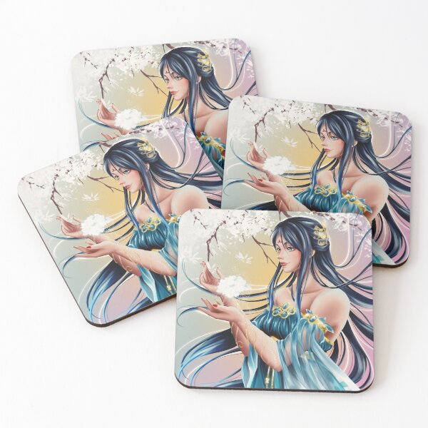 Item preview, Girl holding a flower under sakura tree designed and sold by mizuyro.