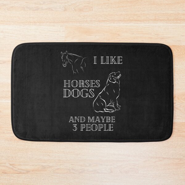 Item preview, I Like Horses Doges And Maybe 3 People  designed and sold by Simo0455.
