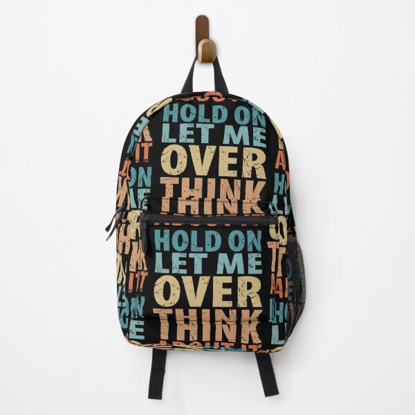 Item preview, Hold On Let Me Overthink About It Introvert Funny Quote designed and sold by TravelScientist.