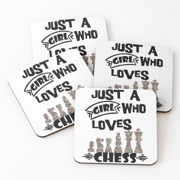 Item preview, Just a girl who loves chess t shirts, just a girl who loves chess phone cases, just a girl who loves chess packpack, just a girl who loves chess mug, just a girl who loves chess leggings designed and sold by Poussyarts.
