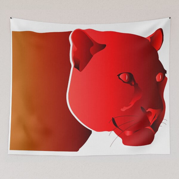 Item preview, Un tigre rojo mirando a su presa. designed and sold by Bigrow.