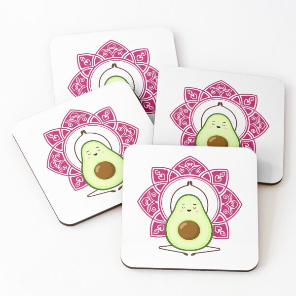 Item preview, Avocado Yoga Exercise designed and sold by Schandre.