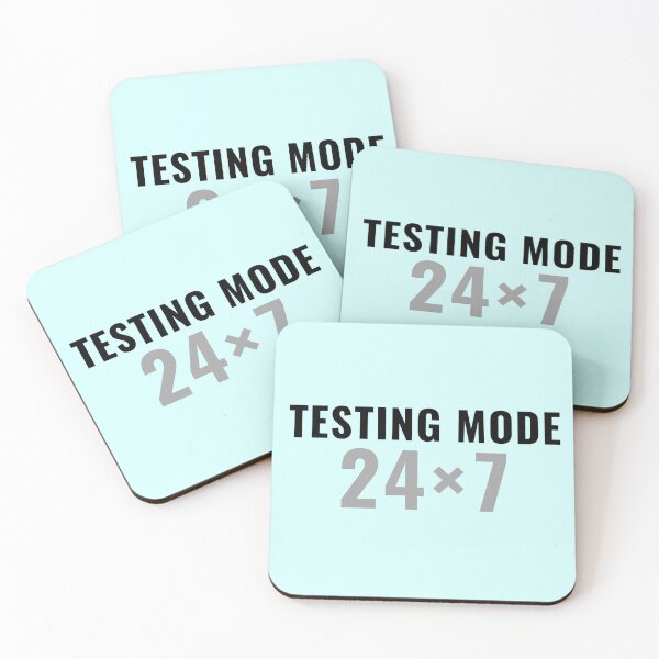 Item preview, QA tester - 24/7 testing mode - QA engineer designed and sold by stayartsy07.