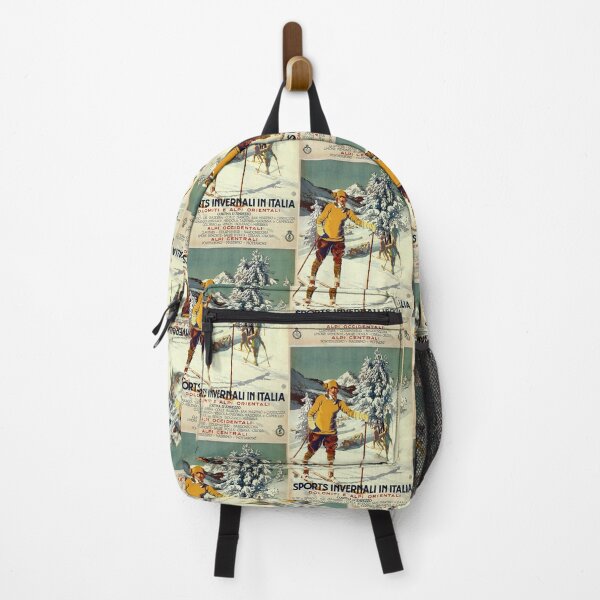 Item preview, Early 1920s winter sports Italy travel advert Alps designed and sold by aapshop.