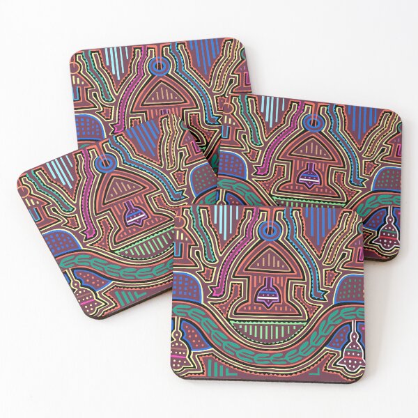 Item preview, Mola of a christmas bell designed and sold by Melquidedec.