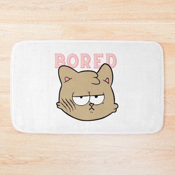 Item preview, Bored Cat, Scratched Face Kitty, Pink Kitten designed and sold by adembulut.
