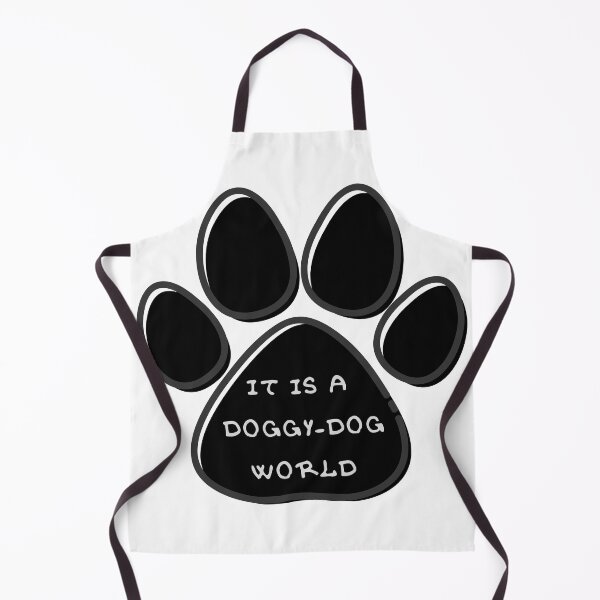 Item preview, Doggy Dog World | Paw Print | Funny Animal | Gift for Dog Lover designed and sold by LillBramz.