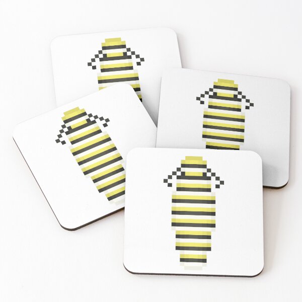 Item preview, Monarch Caterpillar Pixel Design designed and sold by bugpixels.