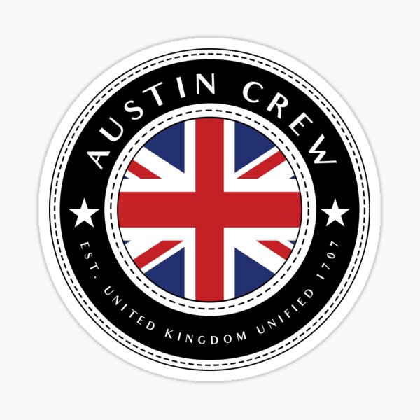 Austin Crew- United Kingdom Unified Sticker