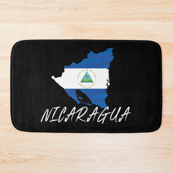 Item preview, Nicaragua Flag Vintage Black And Whait Text  designed and sold by CuteHigh01.