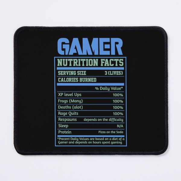 Item preview, Gamer Nutrition designed and sold by RockBeeDesigns.
