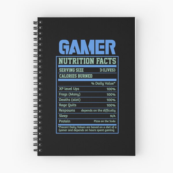 Item preview, Gamer Nutrition designed and sold by RockBeeDesigns.
