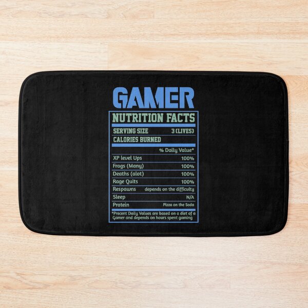 Item preview, Gamer Nutrition designed and sold by RockBeeDesigns.