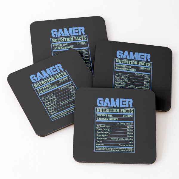 Item preview, Gamer Nutrition designed and sold by RockBeeDesigns.