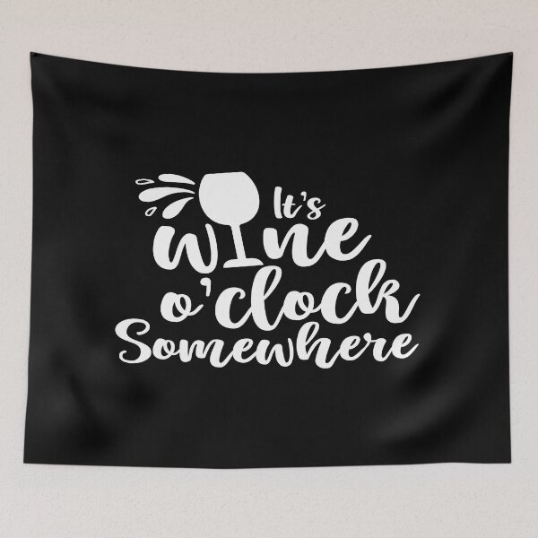 Item preview, It's wine o'clock somewhere designed and sold by phassystore.