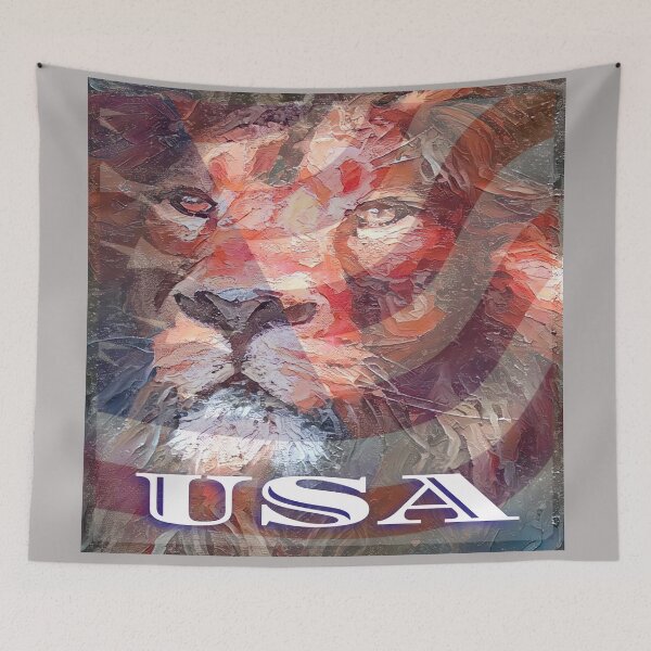 Item preview, USA Proud Lion designed and sold by AmericaFreedom.