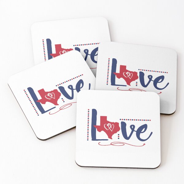 Item preview, Texas Love - Hearts & Dots designed and sold by Susan Says.