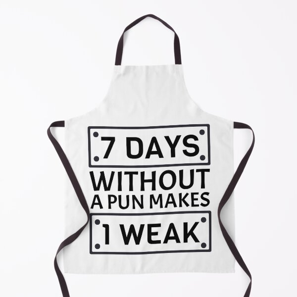 Item preview, 7 Days Without A Pun Makes One Weak designed and sold by Barossi ⭐⭐⭐⭐⭐.