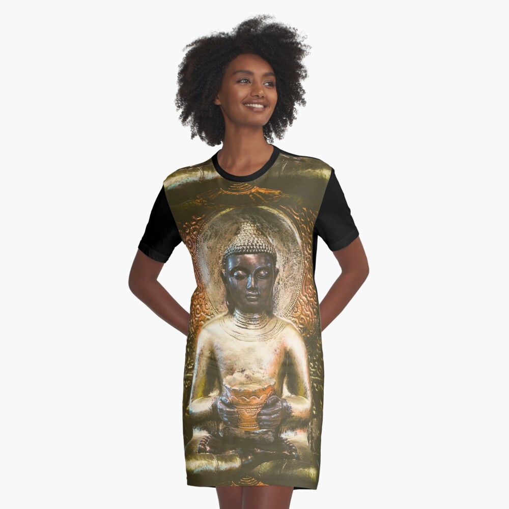Item preview, Graphic T-Shirt Dress designed and sold by wildfaun.
