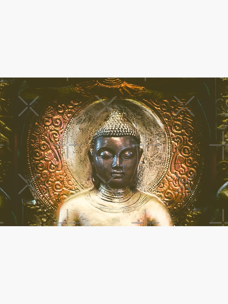 Thumbnail 2 of 2, Laptop Sleeve, Buddha for spiritual inspiration designed and sold by wildfaun.