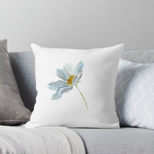 Item preview, Camomile daisy flower a cute watercolor sketch  designed and sold by Yana Mustafina | Boho Soulful Designs.