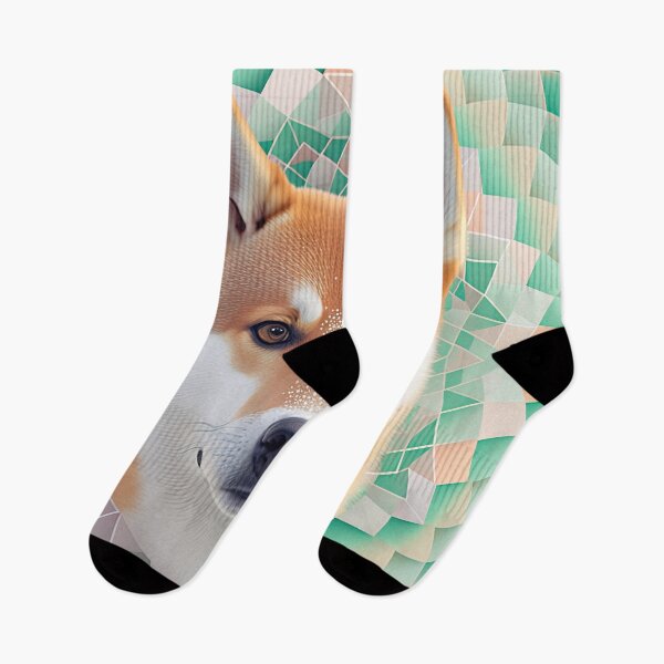 Item preview, A Fractal Design of A Shiba Inu designed and sold by Daniel Leighton.