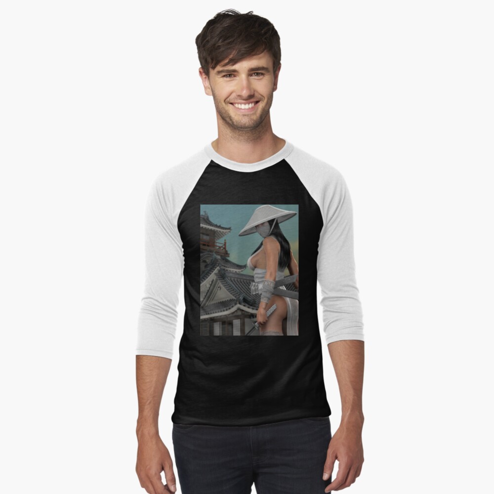 Item preview, Baseball ¾ Sleeve T-Shirt designed and sold by Gypsykiss.