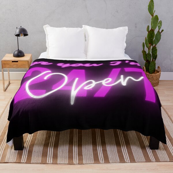 Item preview, I'm Open 24/7 | Funny Love Quote | Neon Sign Twentyfour Seven | Gift for Boyfriend / Girlfriend designed and sold by LillBramz.