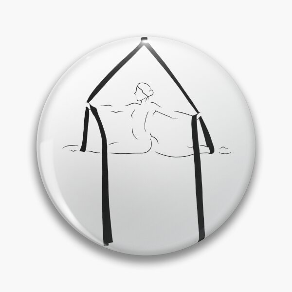 Item preview, Aerial Silks Illustration designed and sold by MartaC96.