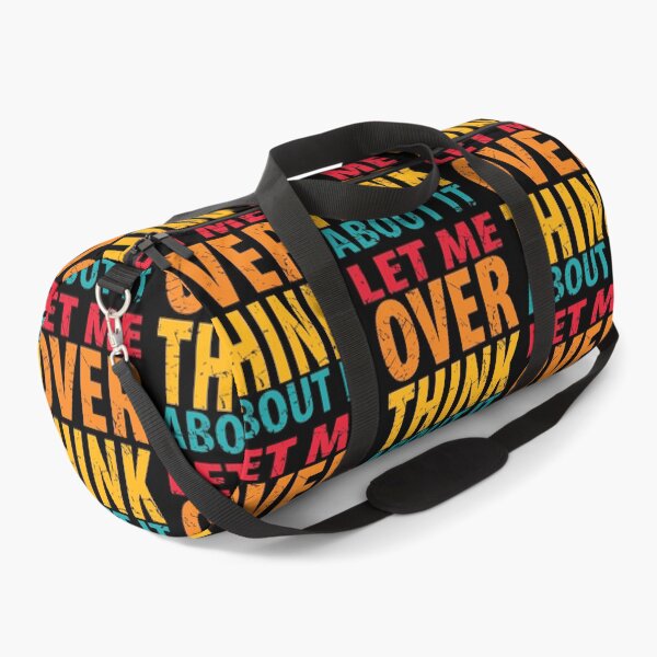 Item preview, Let Me Overthink About It Introvert Funny Quote designed and sold by TravelScientist.