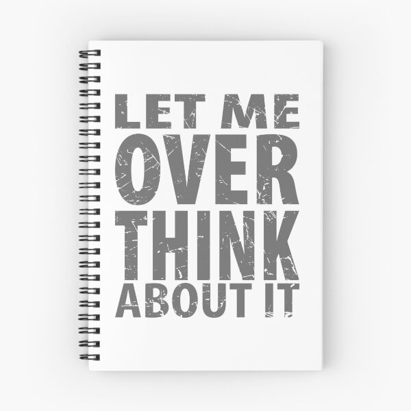 Item preview, Let Me Overthink About It Introvert Funny Quote designed and sold by TravelScientist.